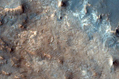 Layer Exposures around Mawrth Vallis