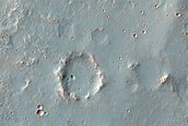 Candidate New Impact on Floor of Ibragimov Crater