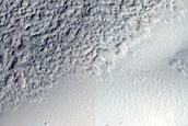 Glacial Fill in Crater