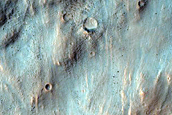 Slope Monitoring of Well-Preserved Crater in Tyrrhena Terra