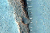 Troughs and Ridges in Chryse Planitia