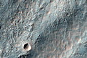 Inner Layer of Southern Hemisphere Double-Layered Ejecta Crater