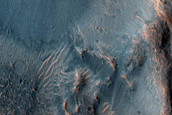 Chain of Layered Mounds in Chryse Planitia