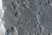 Distal Extent of Inverted Delta Material