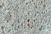 Features in Tuskegee Crater