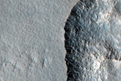 Pitted Crater Ejecta