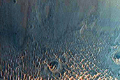 Mawrth Vallis Crater Stratigraphy