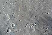 Candidate Recent Impact Site