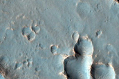 Secondary Crater Field in Oxia Planum