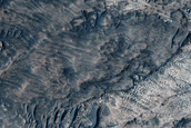 Layered Deposits on West Candor Chasma