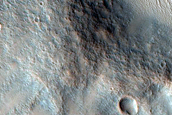 Impact Crater in Libya Montes