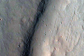 Deposits in Ganges Chasma
