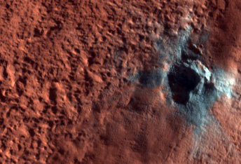 A(nother) Large New Crater on Mars
