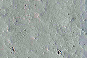 Candidate Recent Impact Site
