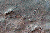 Candidate Recent Impact Site West of Promethei Rupes