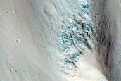 Steep Slopes in Coprates Chasma