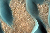 Monitoring of USGS Dune Database 2404-535 in Brashear Crater