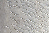 Outflow Close to Chia Crater