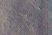 Candidate Recent Impact Site