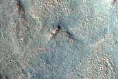 Impact-Related Deposits and Flows near Jijiga Crater