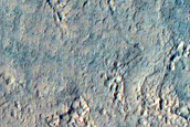 Possible Volcanic Vents Remnant with Hydrated Silica Coating