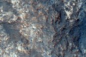 Layers in Northeastern Hellas Planitia