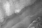 Pit near Central Peak of Barnard Crater