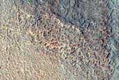 Fluvial Erosion in Harmakhis Vallis