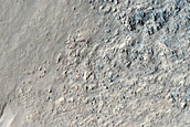 Gullies in Crater near Reull Vallis