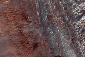 Well-Exposed and Diverse Layered Section of Nirgal Vallis