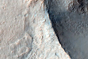 Crater in Northwest Phaethontis Region
