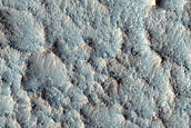 Bedrock Outcrops on Crater Floor
