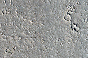 Possible Endorheic Basin at Culmination of North Kasei Valles Channel