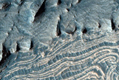 Fractures in West Candor Chasma