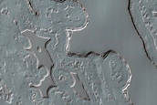 South Polar Residual Cap Site