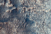 Dunes on Floor of Huggins Crater