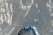 A Pit near Arsia Mons