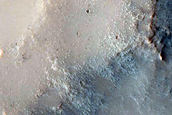 Channel in Mosa Vallis