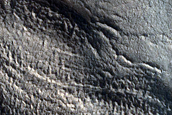 Crater near Deuteronilus Mensae