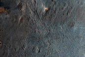 Terraces in Ladon Vallis