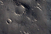 Split Cone in Utopia Planitia