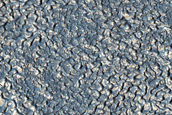 Brain Terrain on Floor of Crater in Claritas Fossae