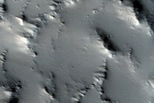 Ejecta of Crater West of Cyane Fossae