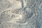 Ridges in Hellas Planitia