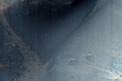 Channel near Huygens Crater