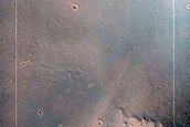 Crater with Steep Slopes