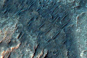 Low Thermal Inertia Mound in Terra Sabaea Bedrock Plain