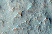 Channel in Huygens Crater