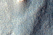 Gullies in Crater Southeast of Very Crater