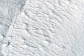 Depression and Landforms on Lower Arsia Mons West Flank